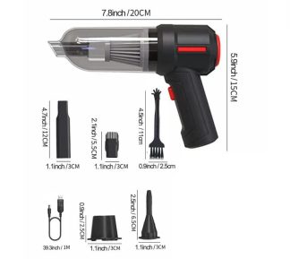 Mini aspiradora portatil