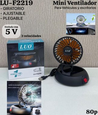 Mini ventilador para auto