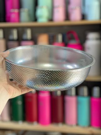 Colador de acero inoxidable