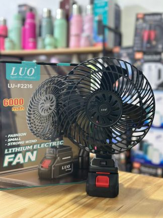 Ventilador Luo a batería recargable