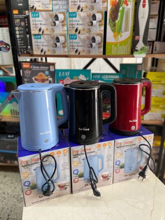 Pava Eléctrica PRO HOME 2.3L Acero Inoxidable Plástico