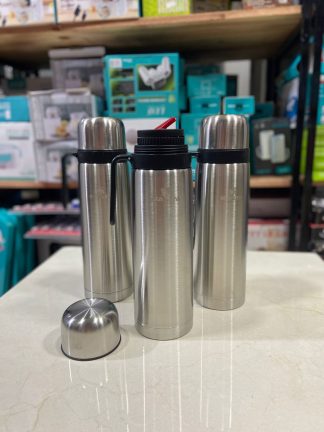 Termo media manija de 1l acero inoxidable con pico clásico