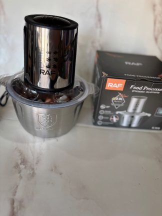 Procesadora de acero inoxidable marca RAF