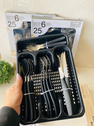 Juego de cubiertos TRAMONTINA de 25 PCs