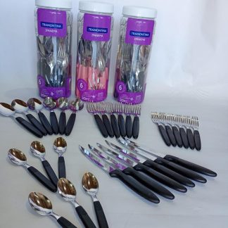 Juego de cubiertos marca Tramontina x30Pcs
