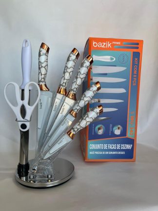 Juego de cuchillos marca BAZIK calidad premium