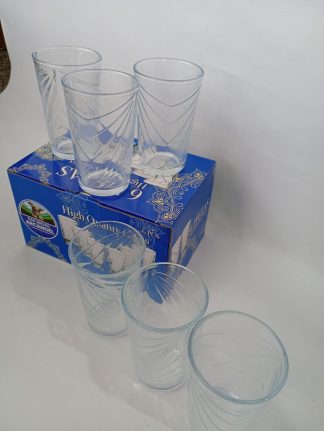 Vasos x6 unidades en caja