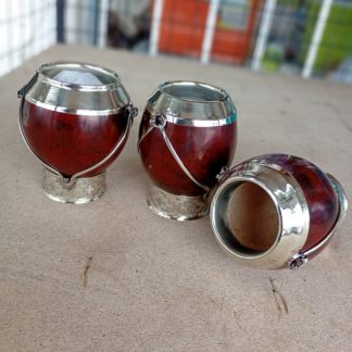 Mates media tapa con diseño de caballito