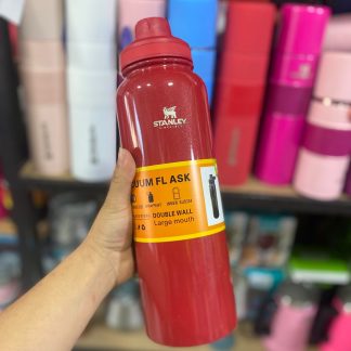 Botella con glitter Stanley de 1.2L con pico a rosca