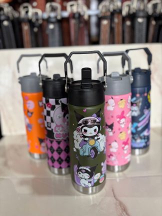 Botella con glitter de 600ml Stanley