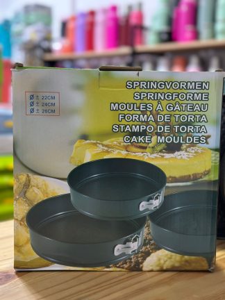 Set de moldes desmontables 3 piezas