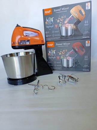 Batidora con bowl de acero inoxidable marca Raf