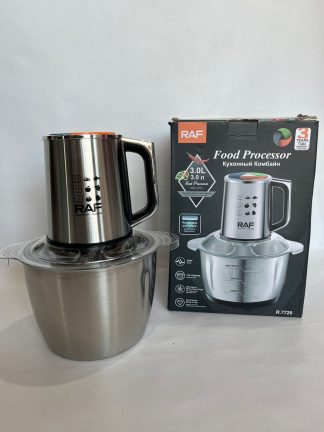 Procesadora de acero inoxidable marca RAF