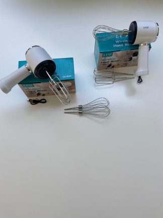 Batidor inalámbrico marca LUO 2 diferentes batidor