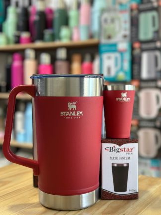 Jarra de 2L con mate y bombilla