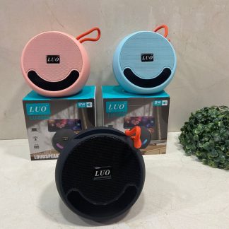 Parlante LUO Radio Bluetooth Luces Entrada USB