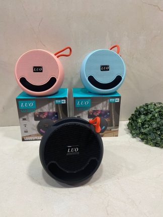 Parlante LUO Radio Bluetooth Luces Entrada USB