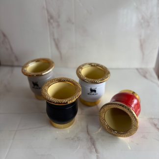 Mates con sello Stanley de PVC (solo en beige y blanco)