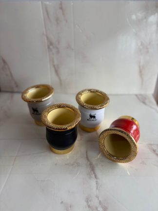 Mates con sello Stanley de PVC (solo en beige y blanco)