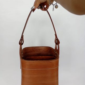 Canastas de 100% cuero engrasado calidad