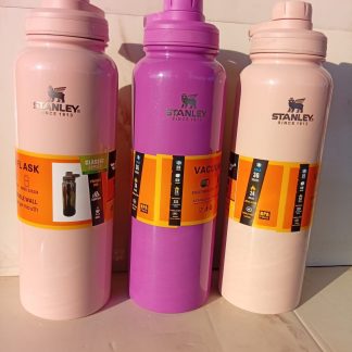 Botella glitter de 800ml Stanley con pico a rosca