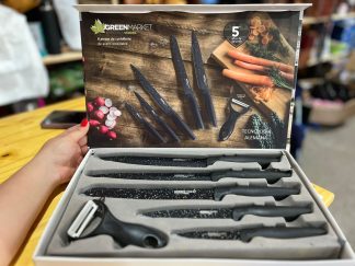 Juego de cuchillos marca LUO X6 PCS