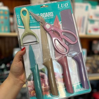 Juego de cuchillos marca LUO lu-5204