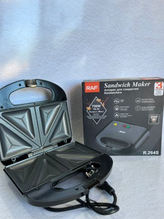Sandwichera marca RAF 750w Antiadherente Eléctrica