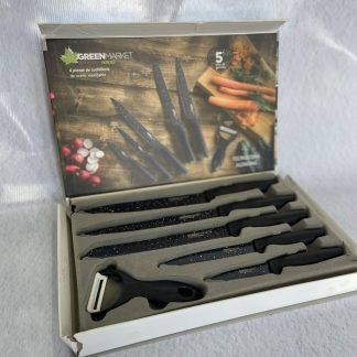 Juego de cuchillos marca LUO X6 PCS en caja