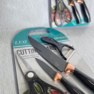Juego de cuchillos marca LUO X4 PCS lu-5206