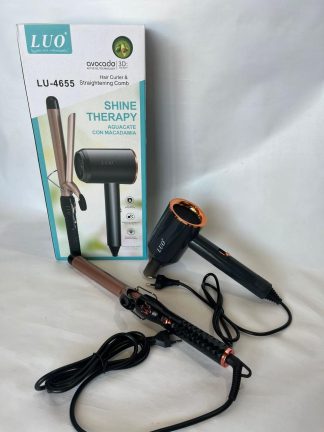 Secador de cabello LUO LU-4655 más buclera