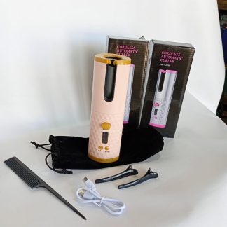 Mini buclera 1 peine 2 broches Carga USB Inalámbrica