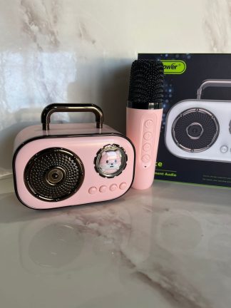 Parlante con micrófono marca ECOPOWER