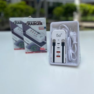 Alargue de cargadores, multifuncional con ficha c y alargue de iPhone