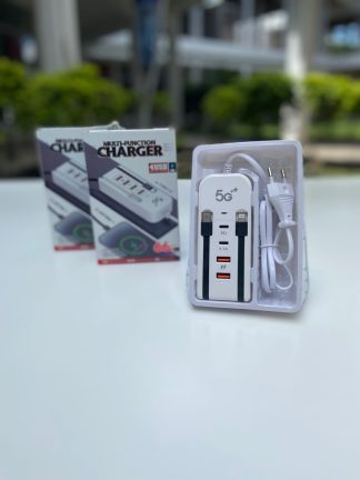 Alargue de cargadores, multifuncional con ficha c y alargue de iPhone