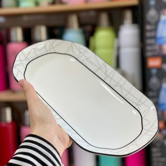 Bandeja de porcelana