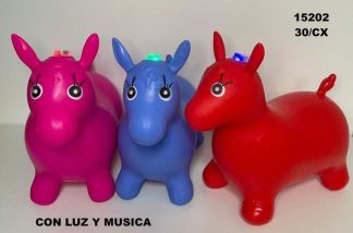 Saltarin con luz y musica