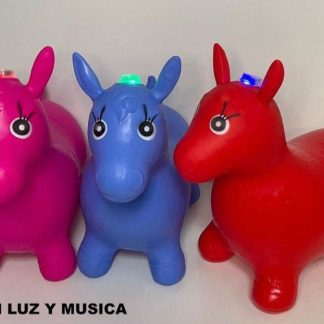 Saltarin con luz y musica