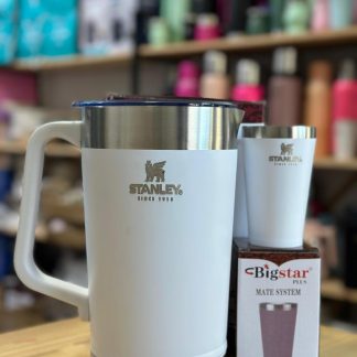 Jarra de 2L con mate y bombilla