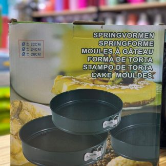 Set de moldes desmontables 3 piezas