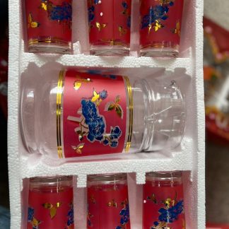 Juego de aceitero - vinagrero de vidrio