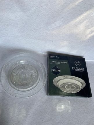 Juego de jarra de 1 litro más 6 vasos con motivos de vidrio