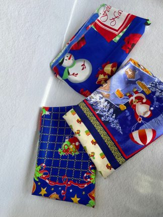 Hermosos manteles navideños de 2.20 mt. x 1.30 mt. Varios motivos y colores