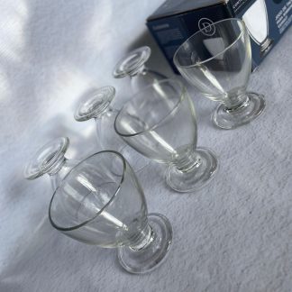 Hermosos juego de copas para postre, bebida, etc. x 6 unidades