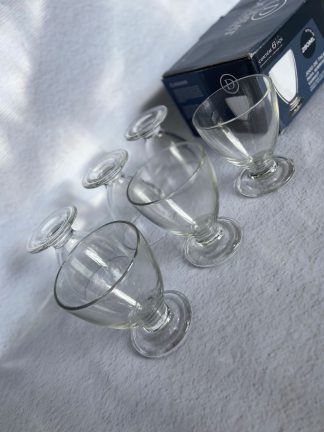 Hermosos juego de copas para postre, bebida, etc. x 6 unidades