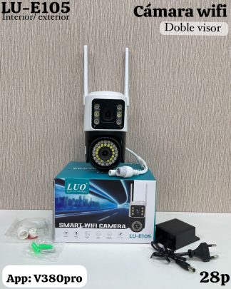Camara de seguridad doble visor Luo LU-E105