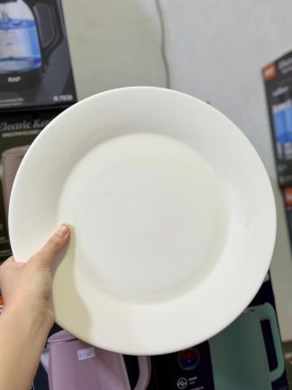 Platos grande 30cm blancos liso 6 unidades