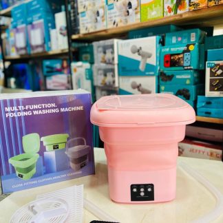 Mini lavadora automática también seca la ropa