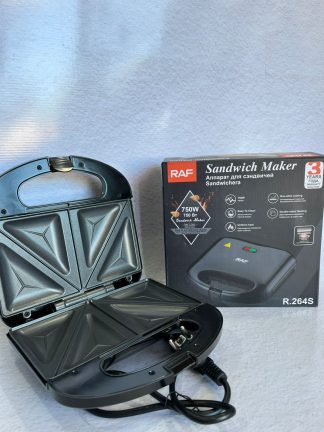 Sandwichera marca RAF 2 panes 750w