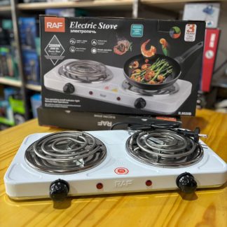 Anafe marca RAF 2 hornallas Marca luz de encendido 5 temperaturas